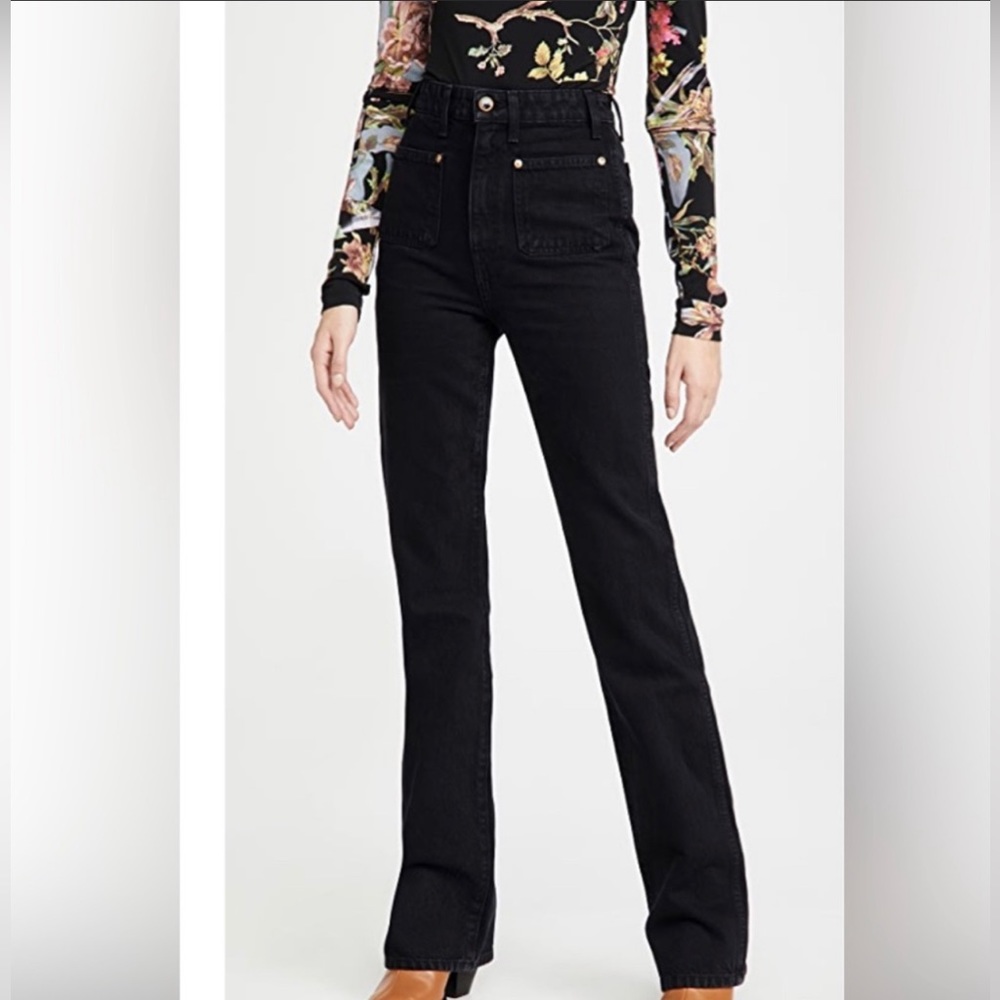 Khaite Isabella Super high waisted jeans shade Dayton - Picture 2 of 8